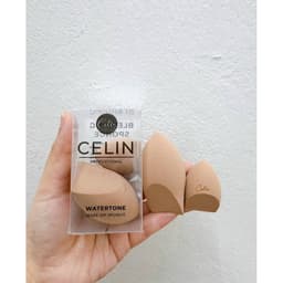 Mút tán nền Celin chuyên dụng cho trang điểm siêu mềm ít hút nền đàn hồi cao 6