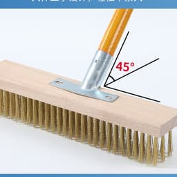 Chổi Sắt Chà Rêu, Cọ Vệ Sinh Sân Vườn,nhà tắm,nhà vệ sinh đa năng đánh rỉ các loại. 5