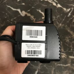 Bơm kèm rơ le quạt làm mát Daikiosan NKA-05000A/C, DKA-05500A, DKA-06000A, DKA-05000G, TKA-05000E chính hãng 6