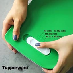 Hộp Trữ mát Ventsmart 4.4L Nút Hô Hấp Thông Minh Tupperware 4