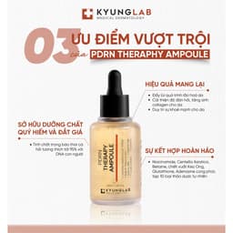 Serum tế bào gốc PDRN KyungLab ngăn ngừa lão hoá, giảm nếp nhăn 50ml | Skin Lab 5