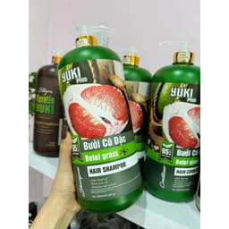 Gội Xả YUKI Bưởi 2000ML Hương Nước Hoa Giúp Ngăn Gầu, Giảm Rụng Tóc, Phục Hồi Tóc Hư Tổn Mang Lại Mái Tóc Mềm Mượt 5