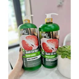 Gội Xả YUKI Bưởi 2000ML Hương Nước Hoa Giúp Ngăn Gầu, Giảm Rụng Tóc, Phục Hồi Tóc Hư Tổn Mang Lại Mái Tóc Mềm Mượt 6