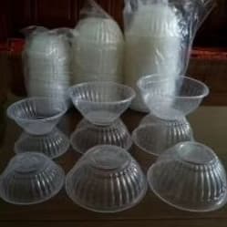 [COMBO 2 LỐC =100 CÁI] Chén nhựa trong tiện dụng 2