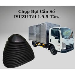 Cao Su Chụp Bụi Cần Số, Bao Cần Số Xe Tải ISUZU 1.9 Đến 5 Tấn QKR 210, 230, 270, 91Ps, NMR, NPR, NQR...Bằng Cao Su Tốt. 2