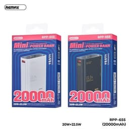 Pin dự phòng sạc nhanh 22.5W Remax RPP-655 20.000mAh và Pin dự phòng 20W REMAX RPP-288 20.000MAh.LKP 8