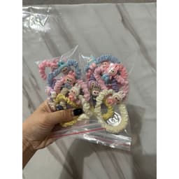 Set 6 Dây chun buộc tóc LABUBU dễ thương dành cho nữ 4