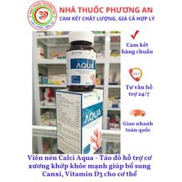Calci Aqua - Táo đỏ Bạch Mai hỗ trợ xương khớp khỏe mạnh_Sản phẩm chính hãng 2