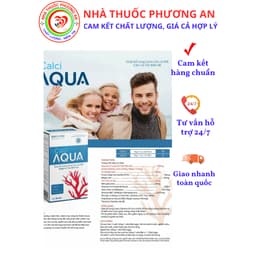 Calci Aqua - Táo đỏ Bạch Mai hỗ trợ xương khớp khỏe mạnh_Sản phẩm chính hãng 3