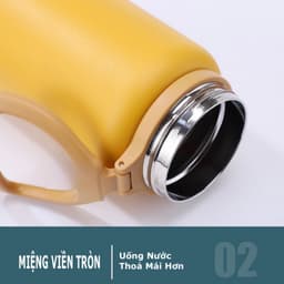 Bình Giữ Nhiệt 24h Inox 304 Nắp Titan Cao Cấp Giữ Nhiệt Tốt Kèm 3 Quà Tặng Dung Tích Lớn M175 4