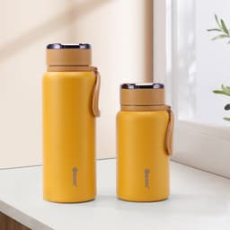 Bình Giữ Nhiệt 24h Inox 304 Nắp Titan Cao Cấp Giữ Nhiệt Tốt Kèm 3 Quà Tặng Dung Tích Lớn M175 7
