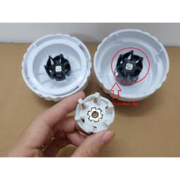 Thanh lý PHỤ TÙNG THAY THẾ -Bánh răng- vấu cao su máy xay sinh tố philip HR2115 HR2118 Hr2116 HR2117 4