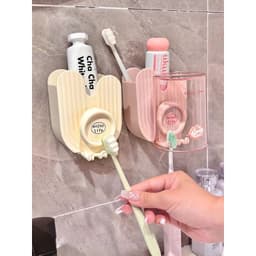 VINBEO Sét Cốc Kèm Kệ Đựng Bàn Chải AB - Kệ  Bàn Chải Gắn Tường Đa Năng Thuận Tiện Cho Phòng Tắm. . ANHI002 8