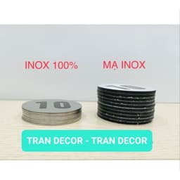 Bộ 10 Số thứ tự , số thứ tự bàn ăn, số thứ tự dán bàn, đánh số bàn  cho nhà hàng, quán cafe 4