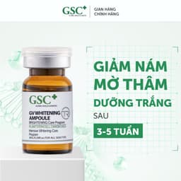 Tế bào gốc trắng sáng hàn quốc GSC GV Whitening X hỗ trợ giảm thâm nám tàn nhang 8ml 3
