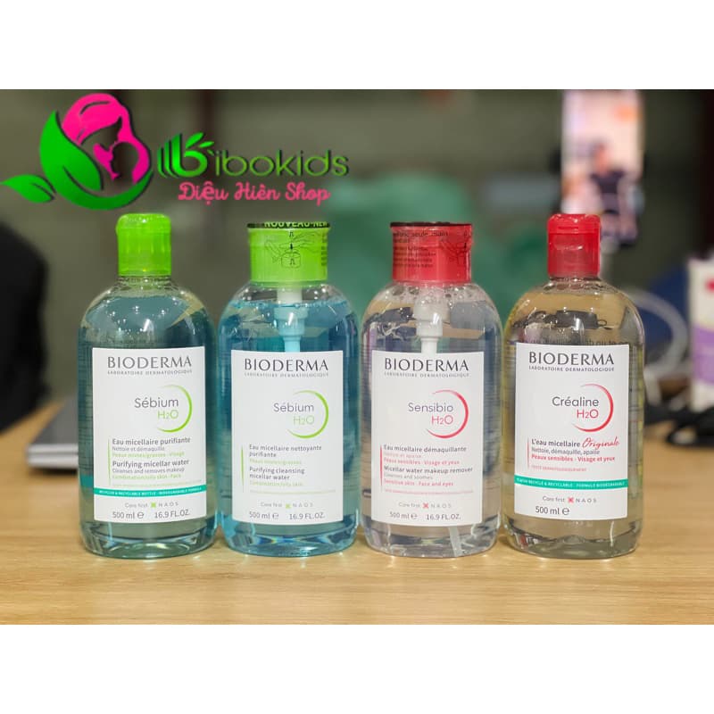Nước tẩy trang Bioderma Pháp 500ml