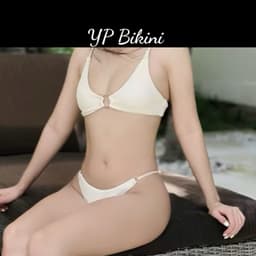 Sẵn hàng Bikini 2 mảnh đi biển đi du lịch quần khoen nhỏ 5