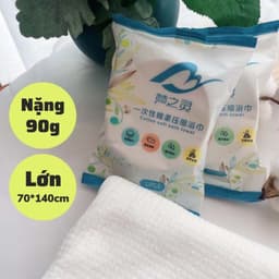 Khăn Tắm Nén 70x140cm Khăn Cotton Dùng Một Lần Khăn Du Lịch Khách Sạn Cắm Trại Tiện Lợi 6