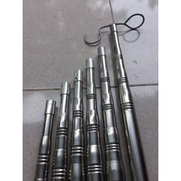 Sào rút inox đa năng Sào inox bẫy chim treo lồng đầy đủ kích cỡ tặng kèm 1 móc sào và túi bổi 2
