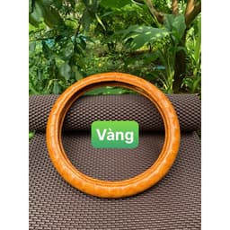Bọc Vô Lăng Cao Cấp DA  cac bon Vân Gỗ đủ size các dòng xe 4