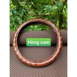 Bọc Vô Lăng Cao Cấp DA  cac bon Vân Gỗ đủ size các dòng xe 7