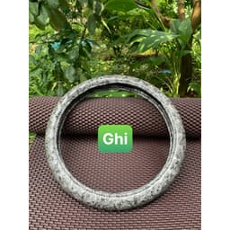Bọc Vô Lăng Cao Cấp DA  cac bon Vân Gỗ đủ size các dòng xe 9