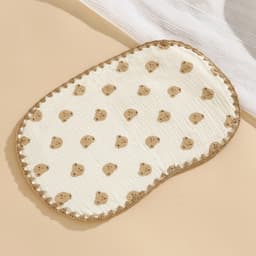 Gối Xô Sơ Sinh - Gối Xô 10 Lớp Muslin Phong Cách Hàn Quốc Cho Bé Sơ Sinh Siêu Mềm, Mịn, Thấm Hút Mồ Hôi Tốt 3