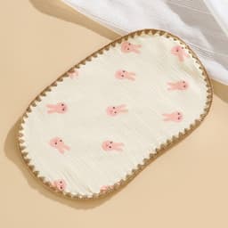 Gối Xô Sơ Sinh - Gối Xô 10 Lớp Muslin Phong Cách Hàn Quốc Cho Bé Sơ Sinh Siêu Mềm, Mịn, Thấm Hút Mồ Hôi Tốt 5
