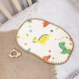 Gối Xô Sơ Sinh - Gối Xô 10 Lớp Muslin Phong Cách Hàn Quốc Cho Bé Sơ Sinh Siêu Mềm, Mịn, Thấm Hút Mồ Hôi Tốt 7