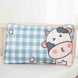 Gối cao su non cho bé chất liệu tencel, gối nằm cho bé đi học thoáng mát mềm mịn 30x55cm- Shop Miu Bedding 8