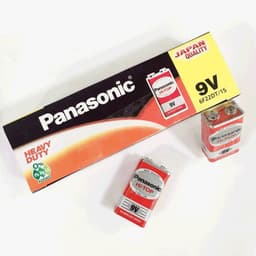 Pin vuông 9V 500mAh Panasonic và Pin 9V rẻ đủ hiệu. LKP 4