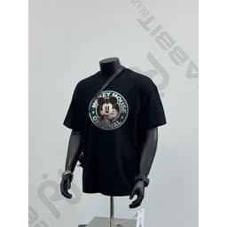 Áo thun nam nữ Mickey form unisex 100% cotton 2 chiều dày dặn_in kĩ thuật số 6