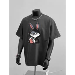 Áo thun nam nữ Mickey form unisex 100% cotton 2 chiều dày dặn_in kĩ thuật số 1
