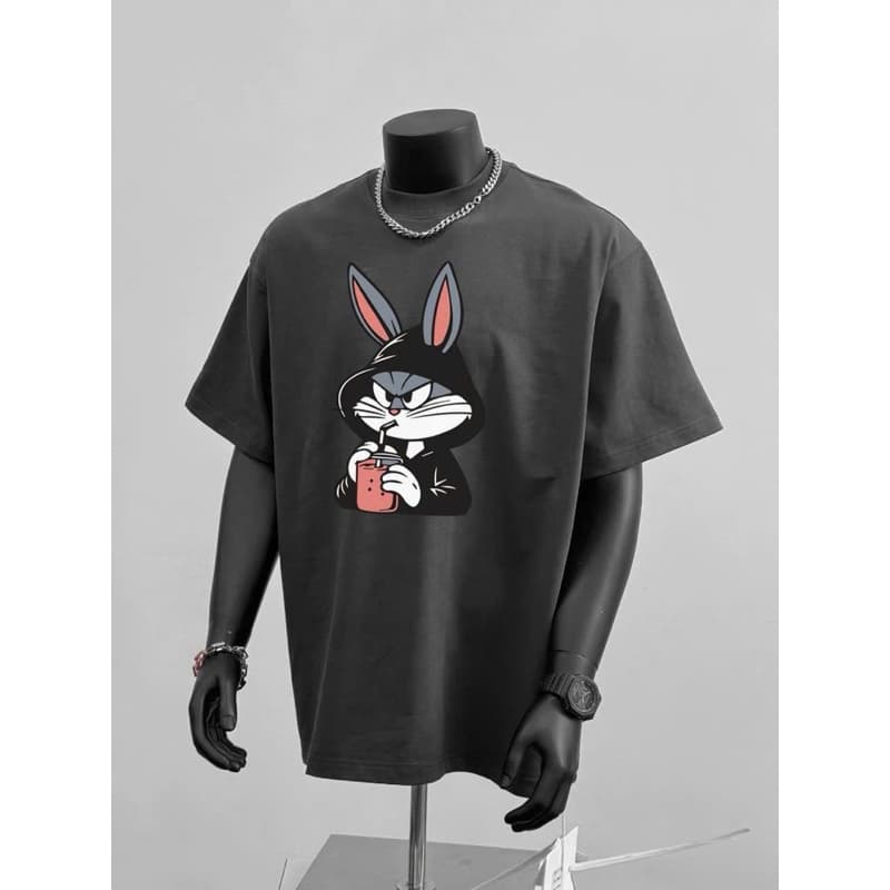 Áo thun nam nữ Mickey form unisex 100% cotton 2 chiều dày dặn_in kĩ thuật số