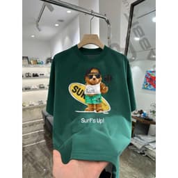 Áo thun nam nữ Mickey form unisex 100% cotton 2 chiều dày dặn_in kĩ thuật số 5