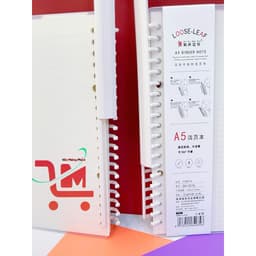 Sổ Tay Lò Xo A5 ZH-2516 Gáy Xoắn Có Thể Thay Thế Dễ Dàng/Kẻ Ngang - Phù Hợp Với Học Sinh, Dân Văn Phòng. 5