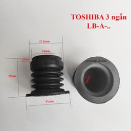 Chân đế cao su chống rung cục nóng máy lạnh. Nấm cao su các loại 5