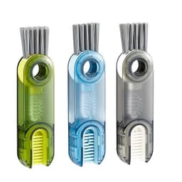 Cọ Vệ Sinh Đa Năng 3 in 1: Dụng Cụ Làm Sạch Cốc, Bình Sữa, Bình Nước và Bài Chải Khe Hở Xoay 360° 7