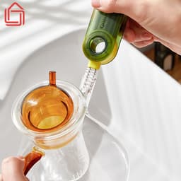 Cọ Vệ Sinh Đa Năng 3 in 1: Dụng Cụ Làm Sạch Cốc, Bình Sữa, Bình Nước và Bài Chải Khe Hở Xoay 360° 8