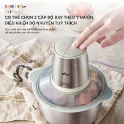 Máy Xay Thịt Bear CH-4H03F, Cối Inox 304 1.8Lit - Công Suất 300w, Hàng Chính Hãng 2