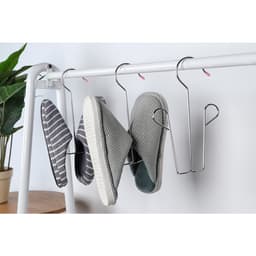 Móc treo phơi giày dép inox chữ W. LMS 8