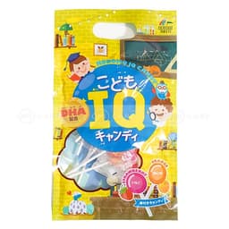 [Nội địa Nhật] Kẹo mút KODOMO IQ/CA Bổ Sung CANXI & DHA Cho bé Vị Trái Cây 6