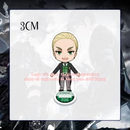 (mua 1 tặng 1) (3CM) Mô hình standee HẮC QUẢN GIA ver DANG TAY tượng acrylic game mica chibi trang trí 5