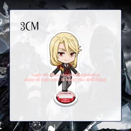 (mua 1 tặng 1) (3CM) Mô hình standee HẮC QUẢN GIA ver DANG TAY tượng acrylic game mica chibi trang trí 3
