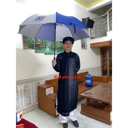 FREESIP cả 1 bộ ( áo 2 lớp, khăn xếp, quần ) áo the quan họ áo dài xanh đen 2 lớp nam nữ cực đẹp hàng loại 1 2