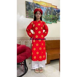 FREESIP 1 bộ ( gồm : áo, quần, khăn xếp ) khăn áo mừng thọ VẢI GẤM THÁI TUẤN CAO CẤP KHÔNG NHĂN KHÔNG PHAI KHÔNG BẠC MÀU 4