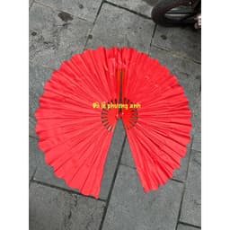 FREESIP 1 đôi quạt múa nan nhựa size to, hàng cực dẻo cực lụa, không gẫy 4
