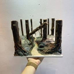 Layout Thuỷ Sinh Phong Cách Rừng Ver.9 | Điểm Nhấn Nghệ Thuật Chế Tác Gỗ Lũa Thủ Công | RF Aquarium 5