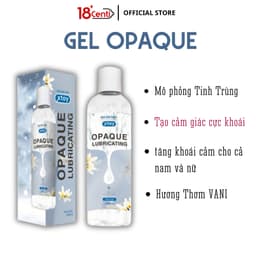 Gel bôi trơn XTOY OPAQUE Lubricating mô phỏng tinh trùng, dâm thuỷ, trắng đục, lâu khô, tăng khoái cảm - 18CENTI 2