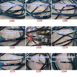 Dây curoa bằng cao su dùng cho máy giặt sấy đai culoa SANYO AQUA BEKO TOSHIBA ELECTROLUX ELEC MIDEA MEDIA SAMSUNG SÁMUNG 1